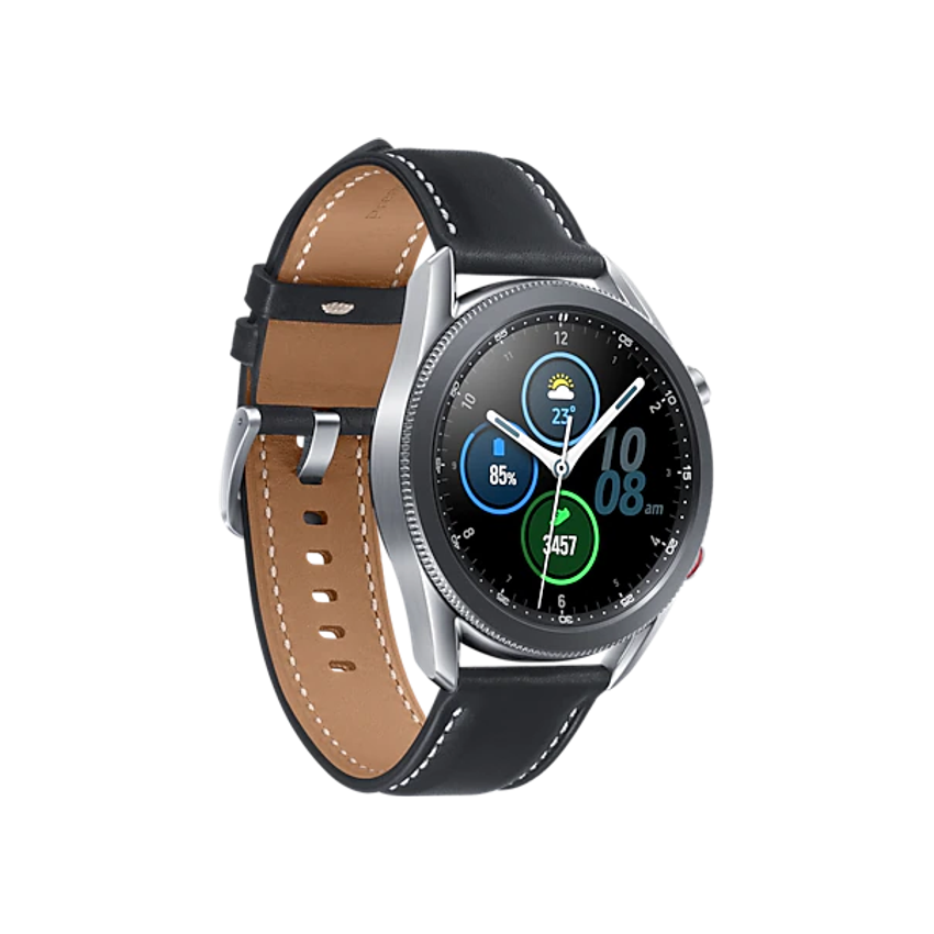Samsung Galaxy Watch3 LTE (45mm) - Mystic Silver (Photo: 5)