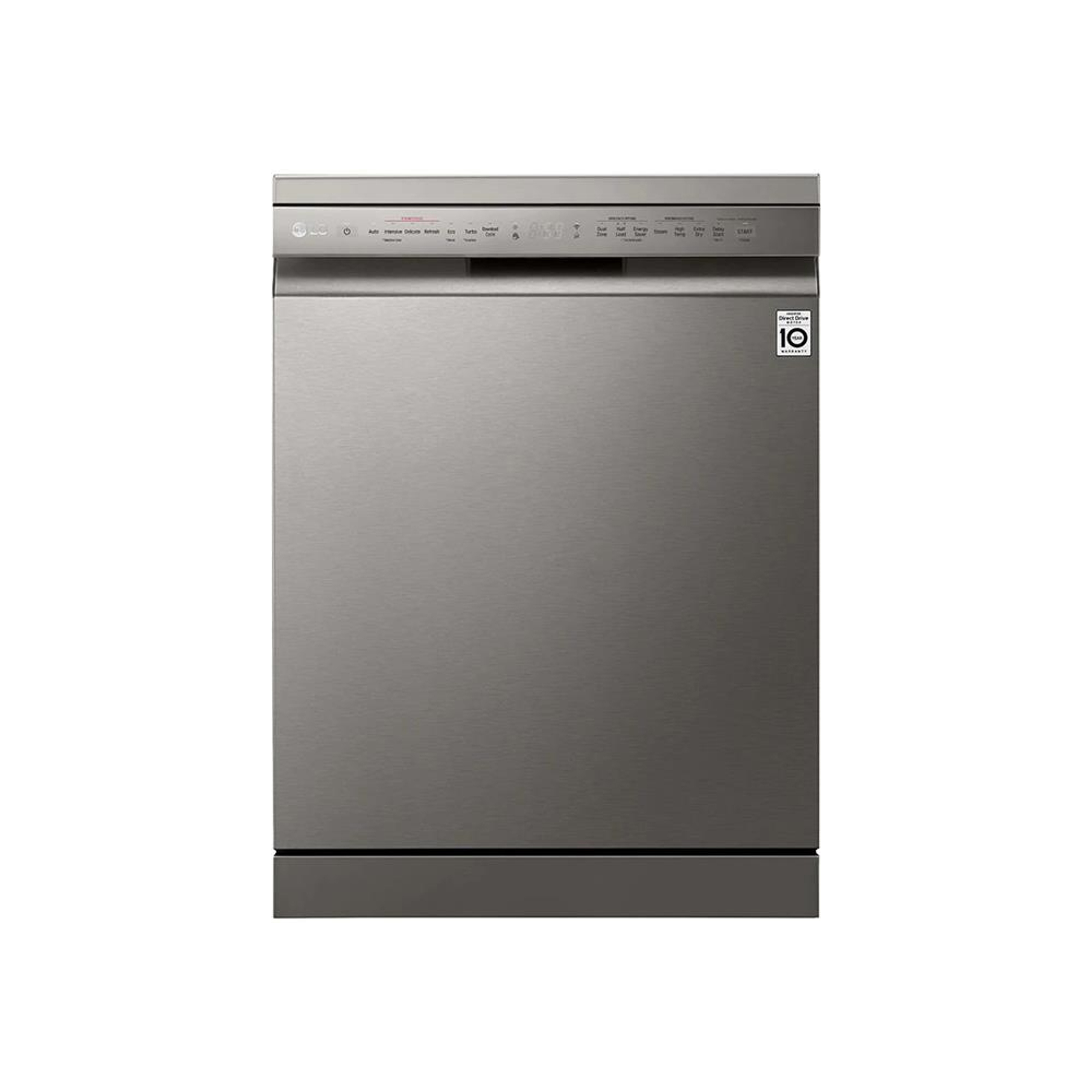 LG 14 Place QuadWash™ Steam Dishwasher - Platinum Silver