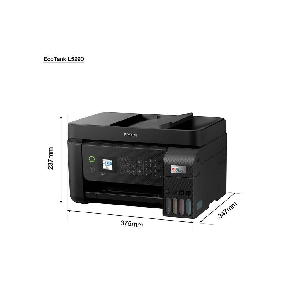 Epson EcoTank L5290 A4 colour 4-in-1 printer with ADF, Wi-Fi Direct and Ethernet  Printer (Photo: 2)