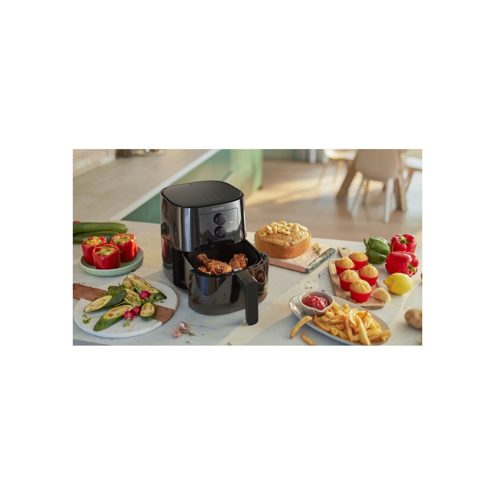 Philips 0.8kg/4.1L Essential Airfryer (Photo: 3)