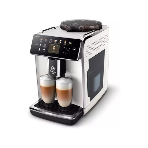 Saeco GranAroma Fully Automatic Espresso Machine - White (Photo: 2)