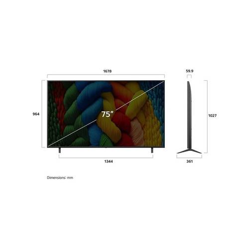 LG 75 Inch NanoCell AI NANO80 4k Smart TV 2025 (Photo: 4)