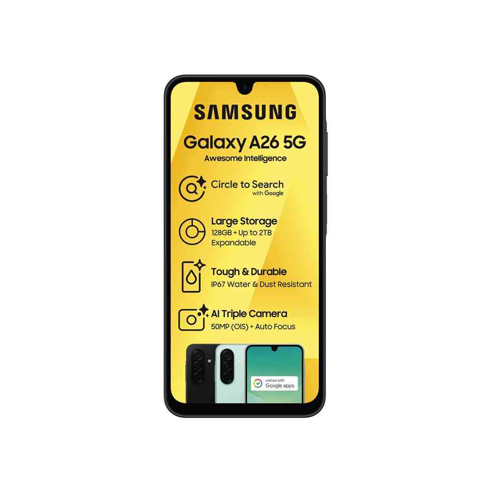 Samsung Galaxy A26 5G - Black (Photo: 2)