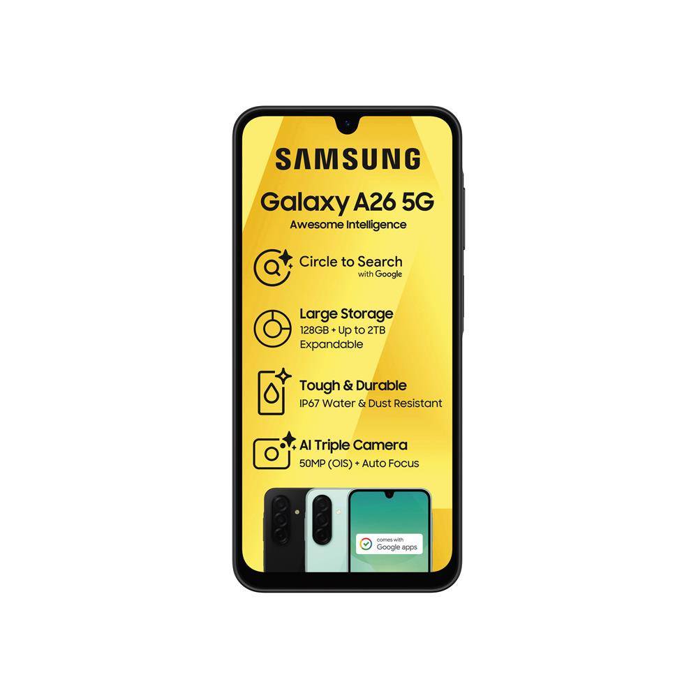 Samsung Galaxy A26 5G - Black (Photo: 2)