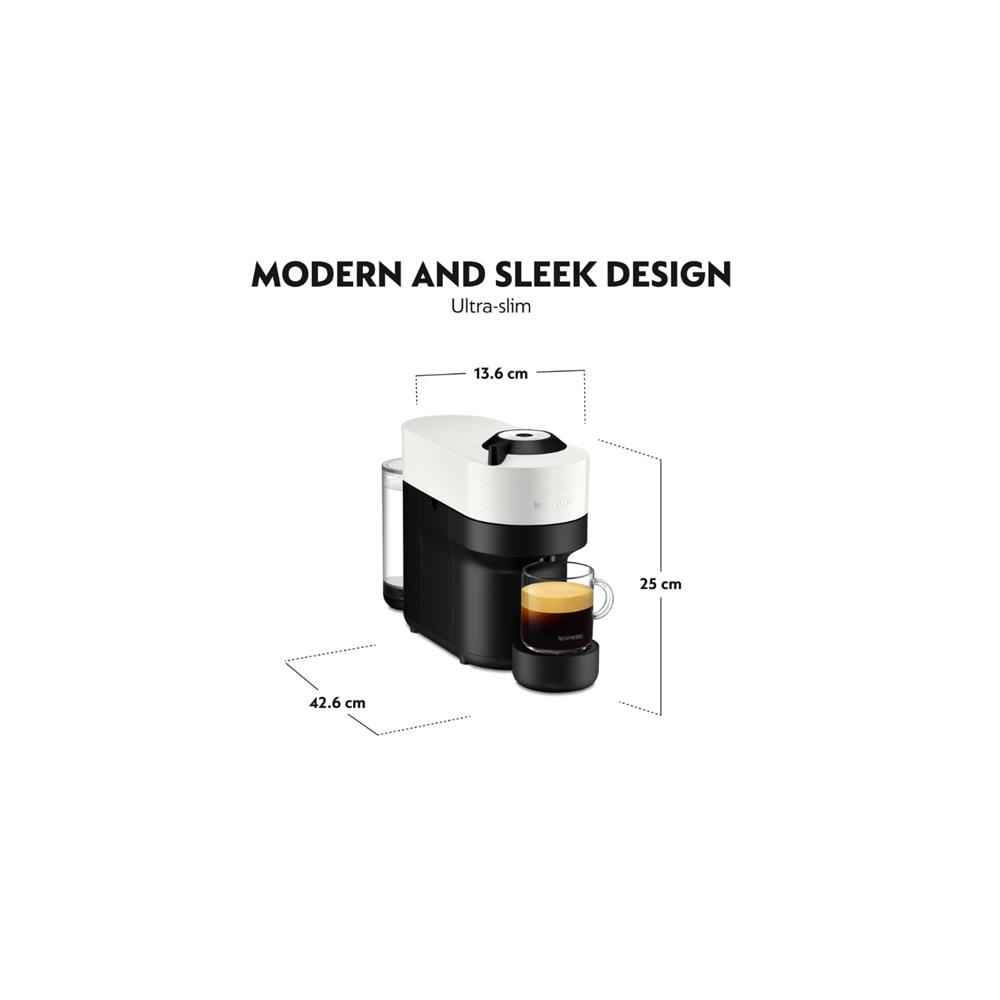 Nespresso Vertuo Pop Coffee Machine- Coconut White - Expert Stores