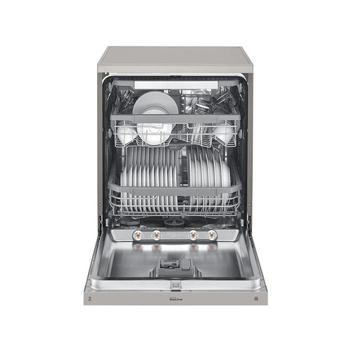 LG 14 Place QuadWash™ Steam Dishwasher - Platinum Silver (Photo: 2)