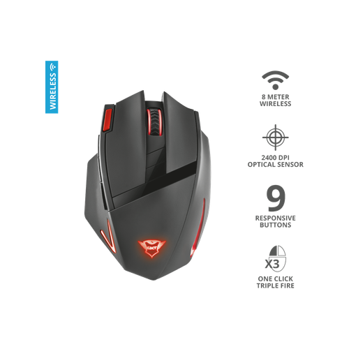 Trust Gaming GXT 130 Ranoo Wireless Gaming Mouse (Photo: 2)