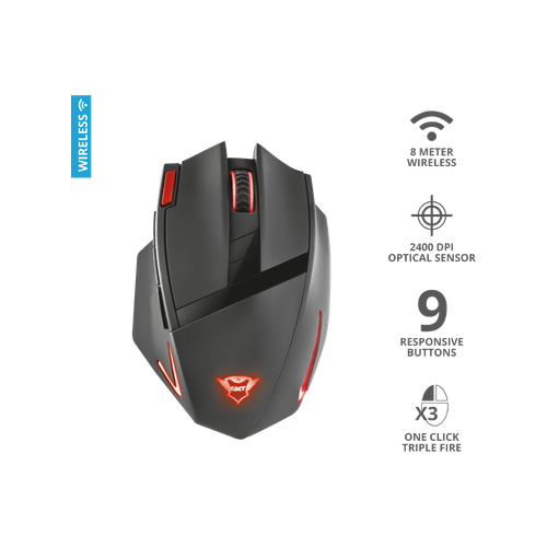 Trust Gaming GXT 130 Ranoo Wireless Gaming Mouse (Photo: 2)