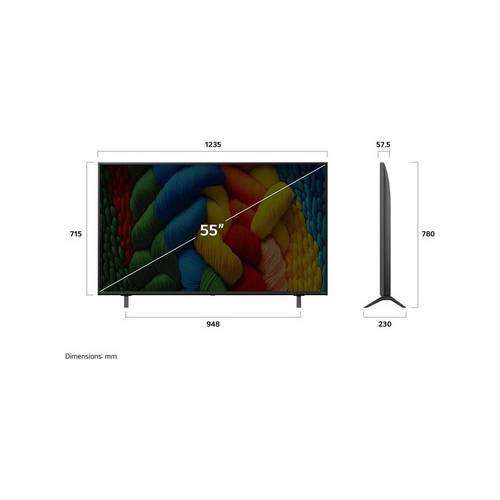 LG 65 Inch NanoCell AI NANO80 4k Smart TV 2025 (Photo: 4)