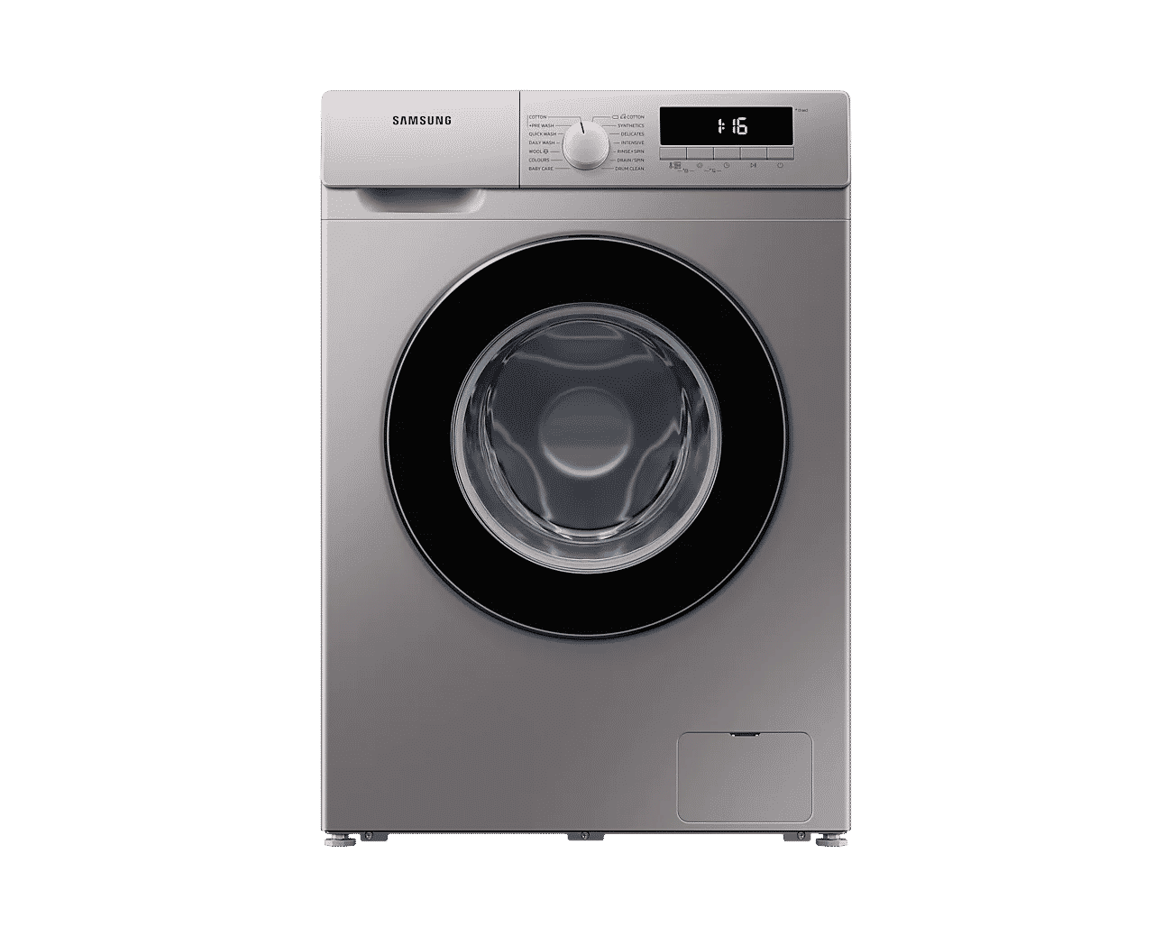 Samsung 9kg Front Loader Washing Machine with Digital Inverter Motor - Silver - Silver