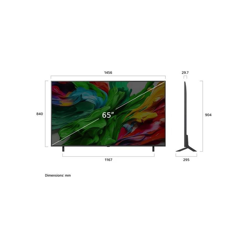 LG 65 inch QNED evo AI QNED86 4K 120Hz Smart TV AI Magic remote webOS25 2025 (Photo: 4)