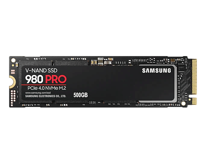 Samsung 980 PRO PCle 4.0 NVMe M.2 500GB SSD