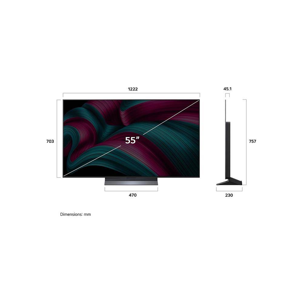 LG 55 inch OLED evo AI C5 4K 144Hz Smart TV AI Magic remote webOS25 2025 (Photo: 5)