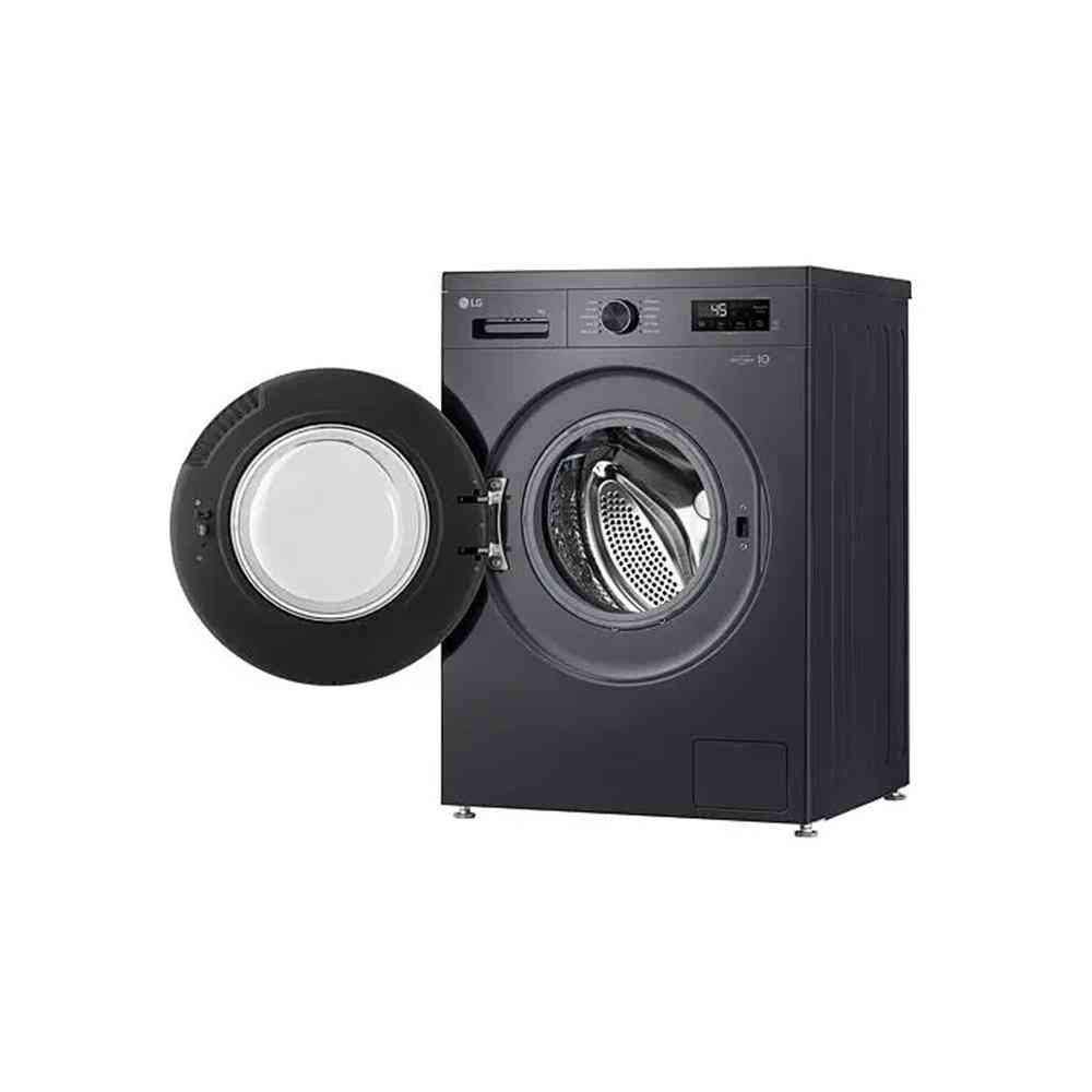 LG Front Loader Washing Machine 9Kg-Middle Black (Photo: 4)