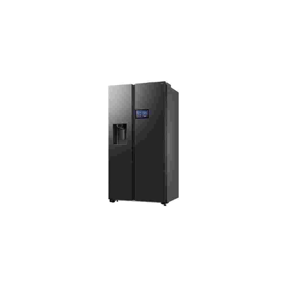 Samsung BESPOKE 594L AI Side by Side Fridge - 9” AI Home screen- Plumbed - Black (Photo: 3)