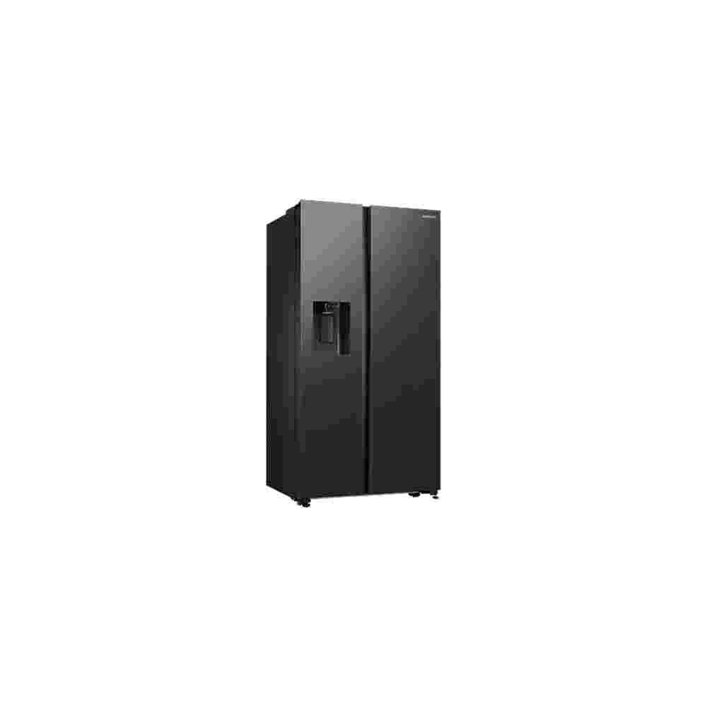 Samsung 617L Side by Side Fridge with Non-Plumbed Water & Ice Dispenser - Gentle Black + FREE GIFT (Photo: 2)