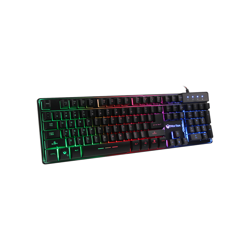 Meetion Colourful Rainbow Backlit Gaming Keyboard (Photo: 3)