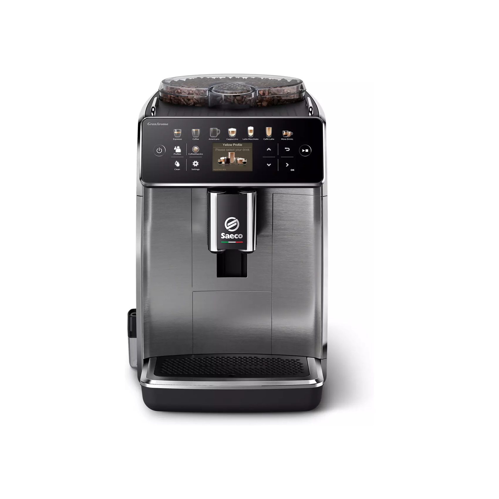 Saeco GranAroma Fully Automatic Espresso Machine - Black (Photo: 3)