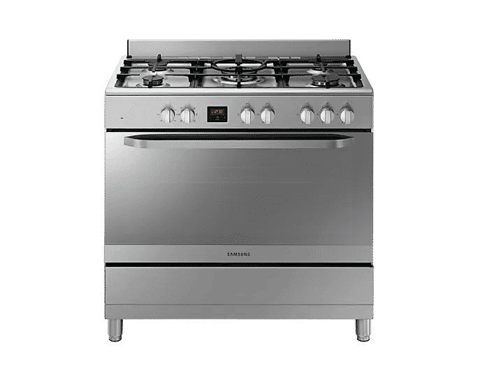 Samsung 95L 90cm 5 Gas Burner Cooker - Stainless Steel