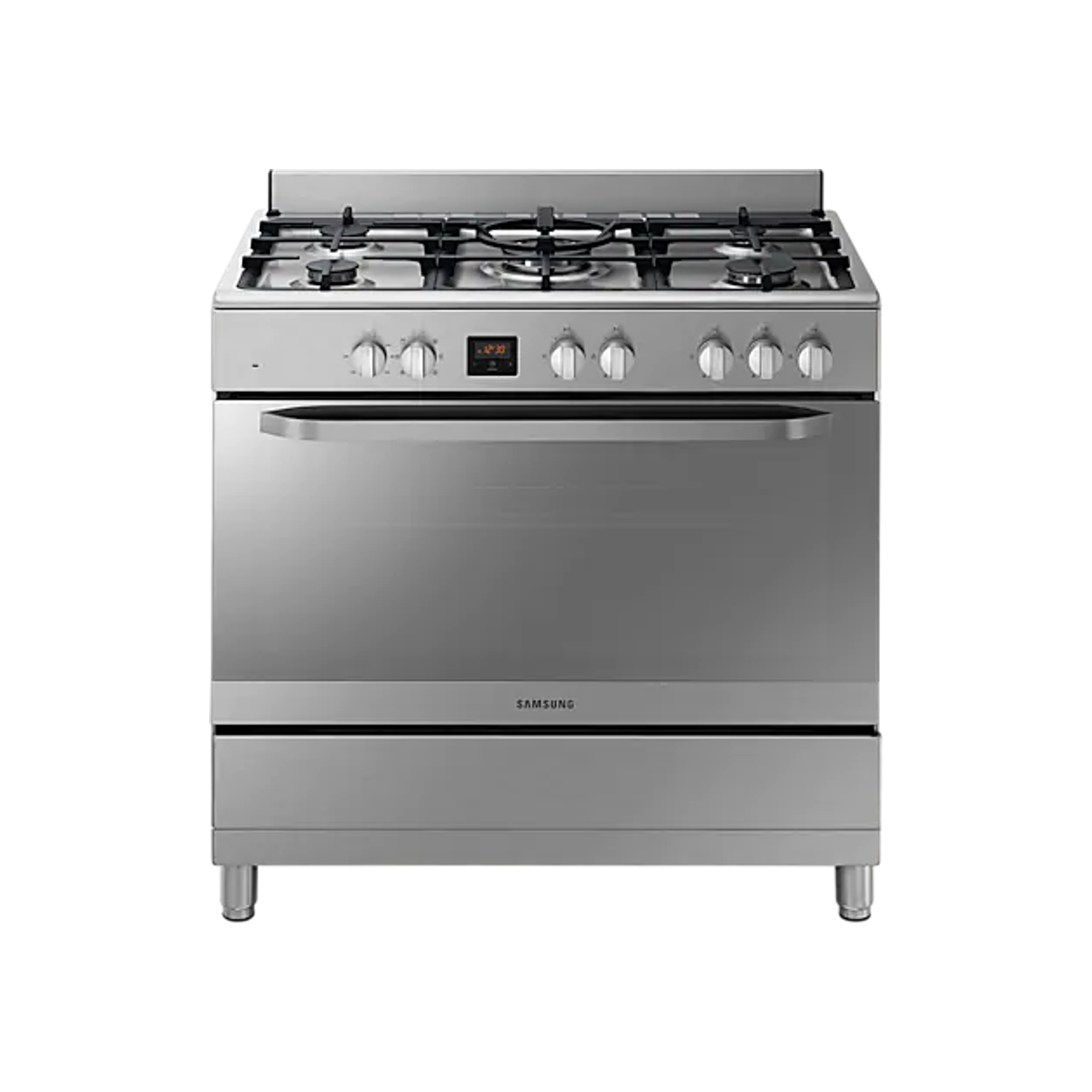 Samsung 95L 90cm 5 Gas Burner Cooker - Stainless Steel