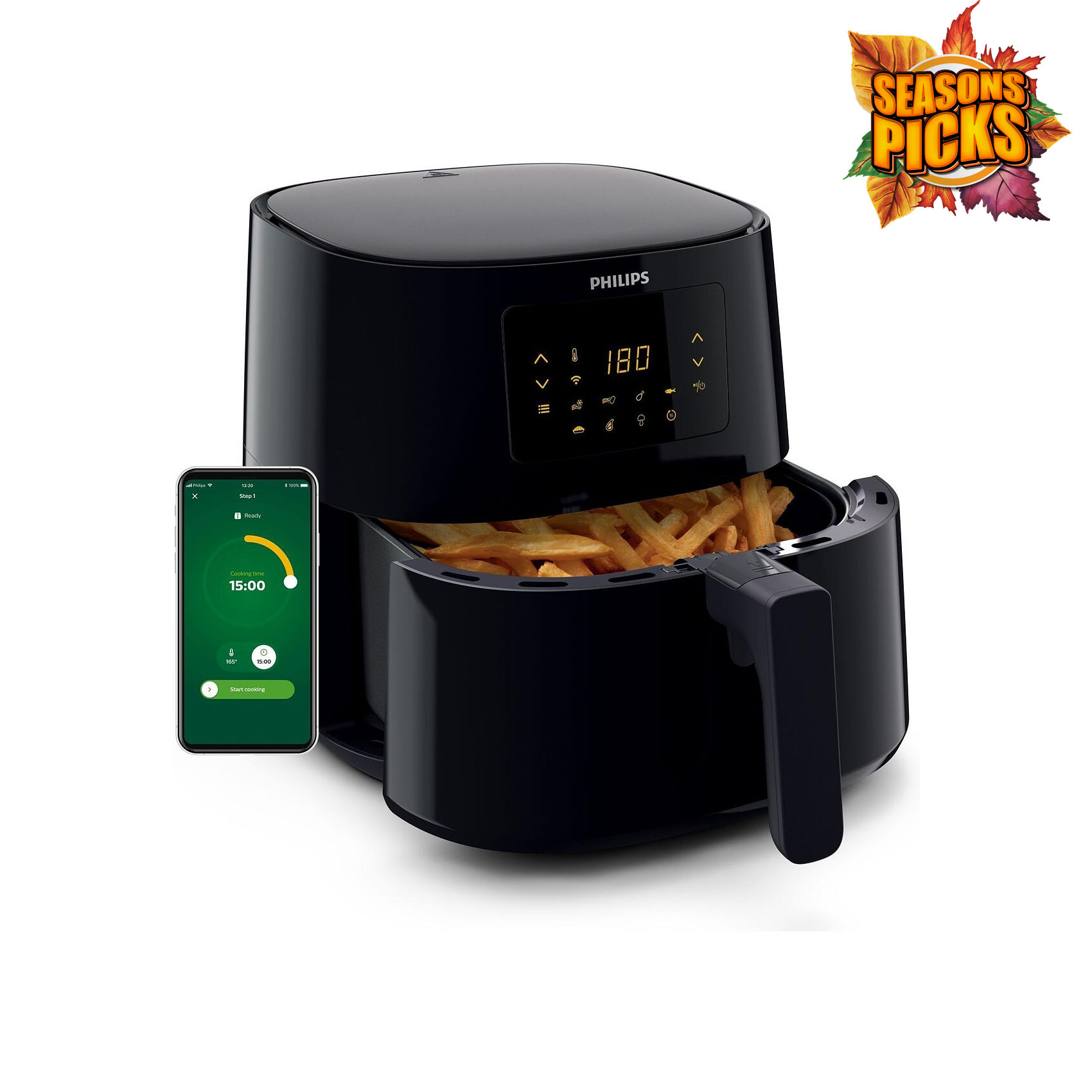 Philips XL 1.2kg/6.2L Connected Nutri-U Essential Airfryer (Photo: 3)