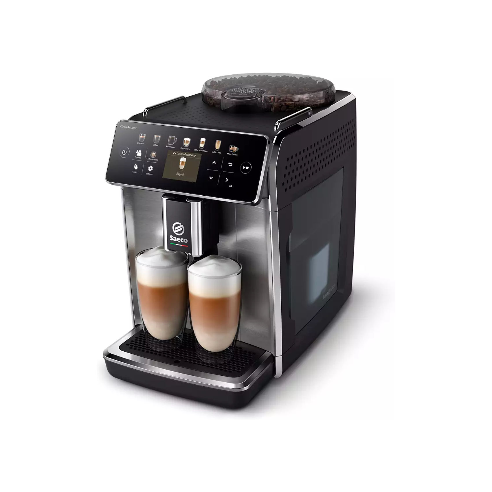 Saeco GranAroma Fully Automatic Espresso Machine - Black (Photo: 4)