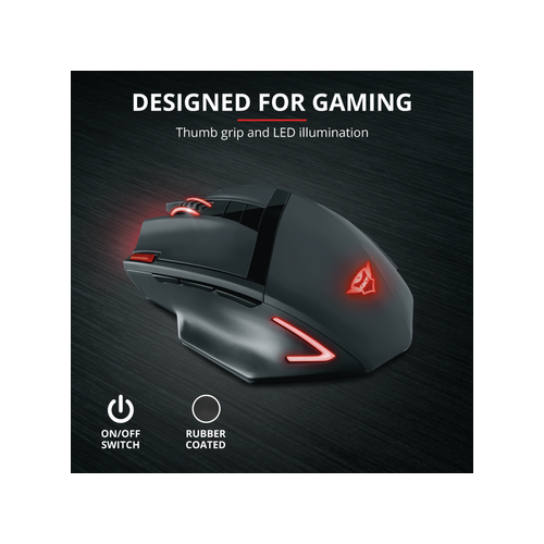 Trust Gaming GXT 130 Ranoo Wireless Gaming Mouse (Photo: 4)
