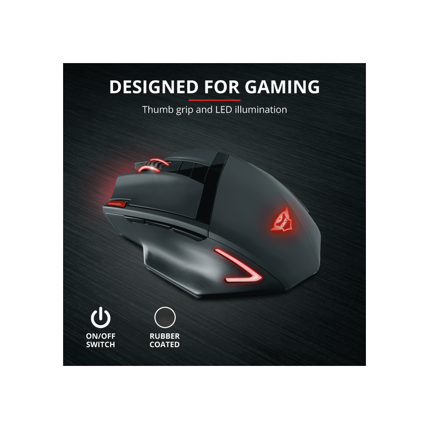 Trust Gaming GXT 130 Ranoo Wireless Gaming Mouse (Photo: 4)