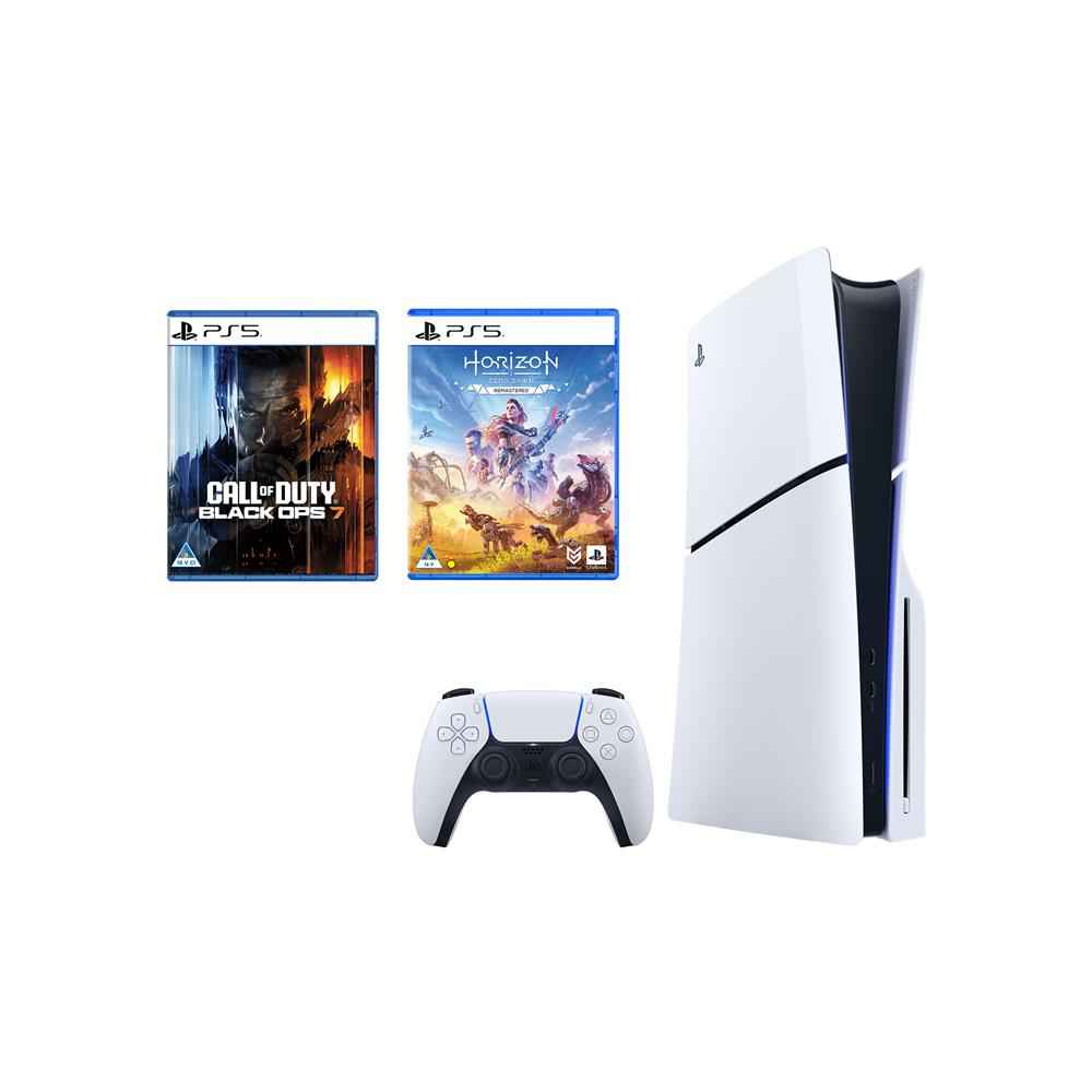 SONY PS5 STANDARD (E) + CALL OF DUTY: BLACK OPS 7 (PS5) + HORIZON