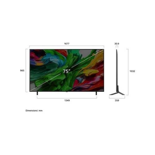 LG 75 inch QNED evo AI QNED86 MiniLED 4K 120Hz Smart TV AI Magic remote webOS25 2025 (Photo: 4)