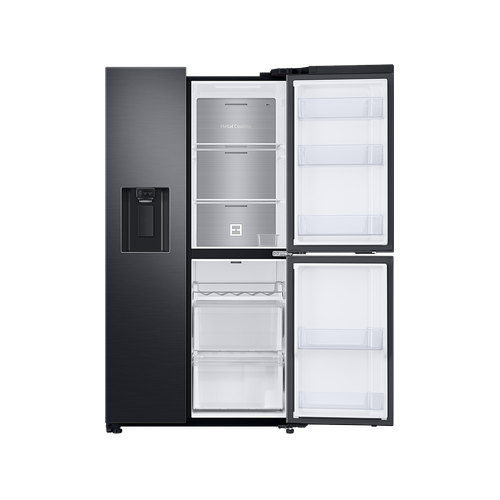 Samsung 602L 3 Door Fridge/Freezer with Water Dispenser - Black (Photo: 5)