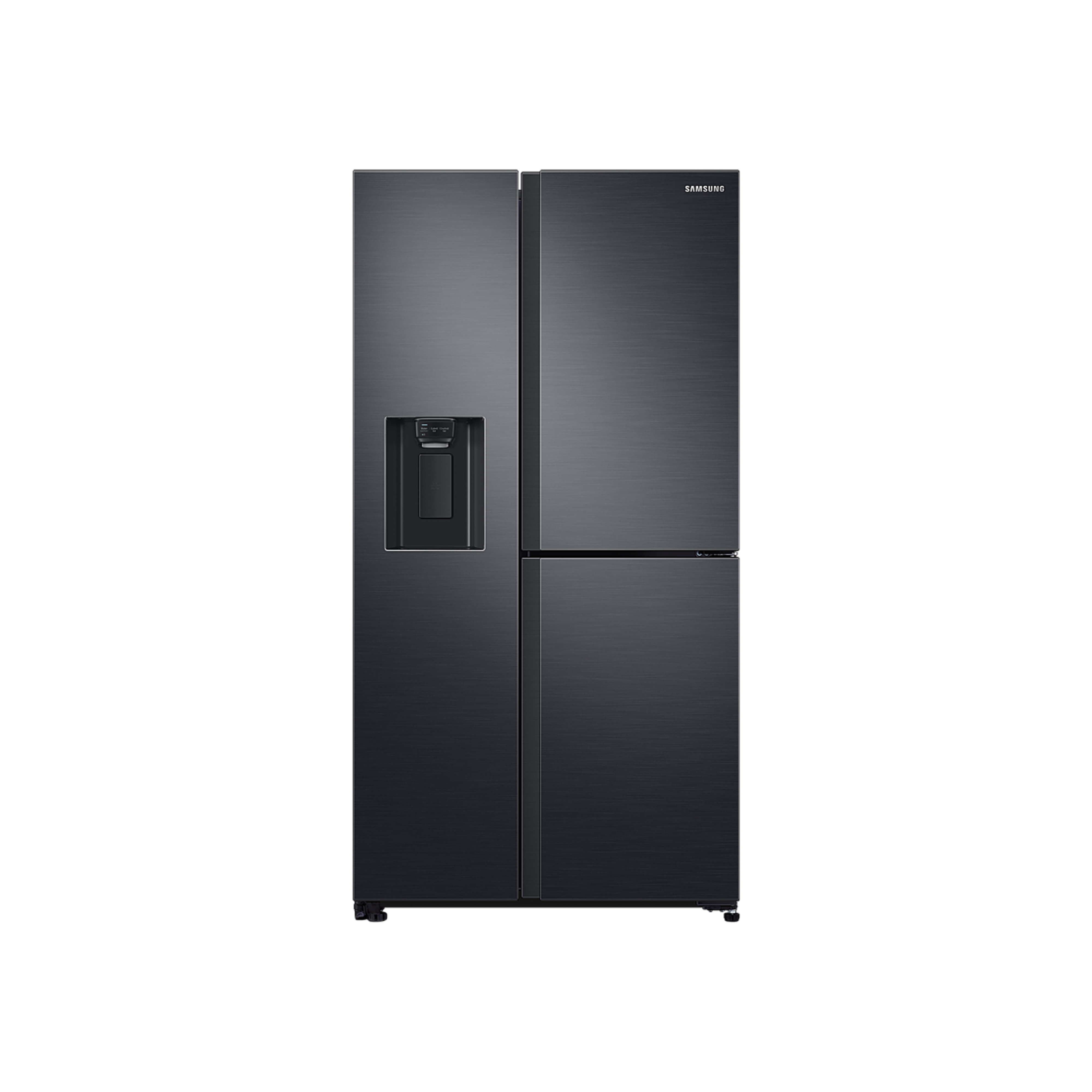 Samsung 602L 3 Door Fridge/Freezer with Water Dispenser - Black