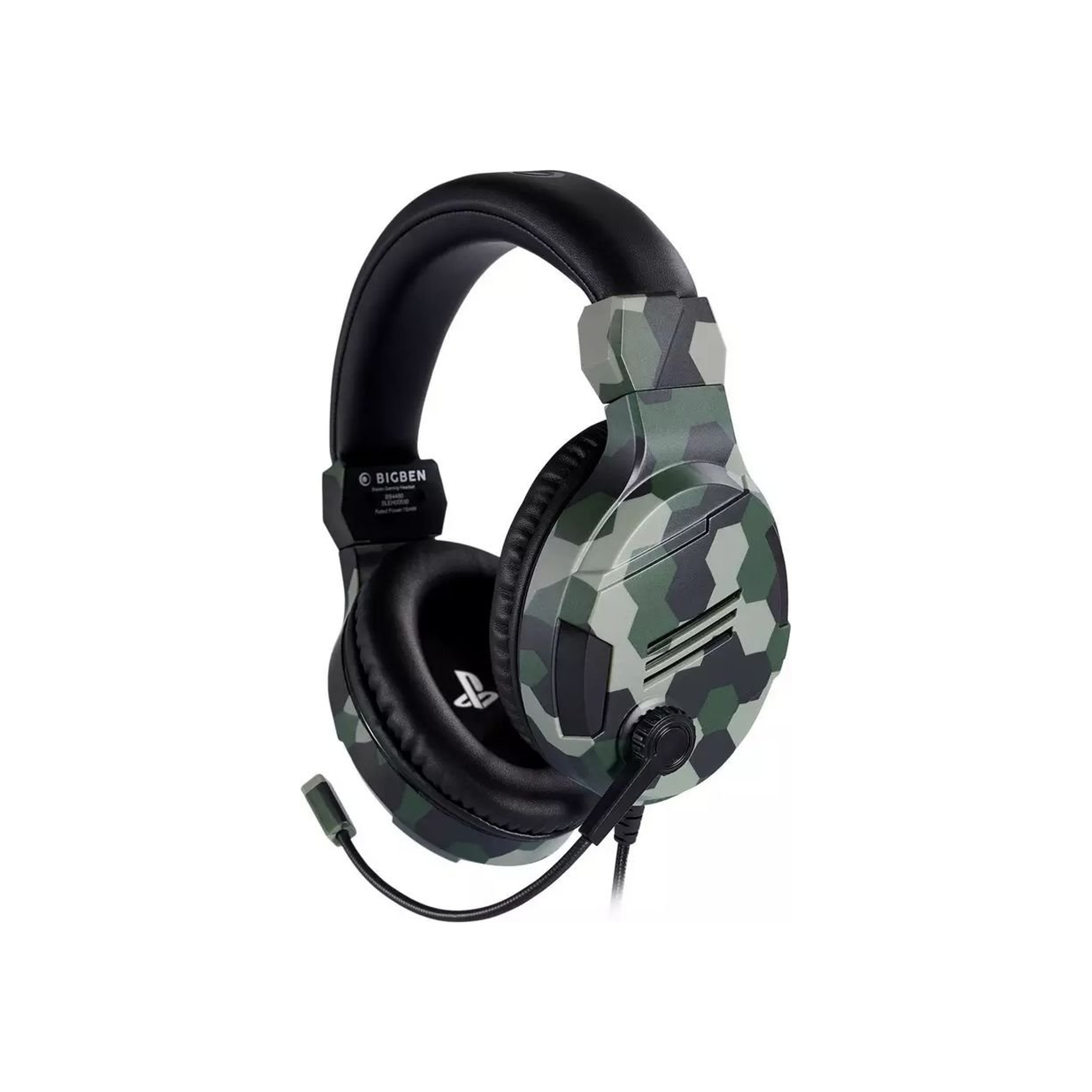 Bigben Stereo Gaming Headset for PS4 - Camo Green