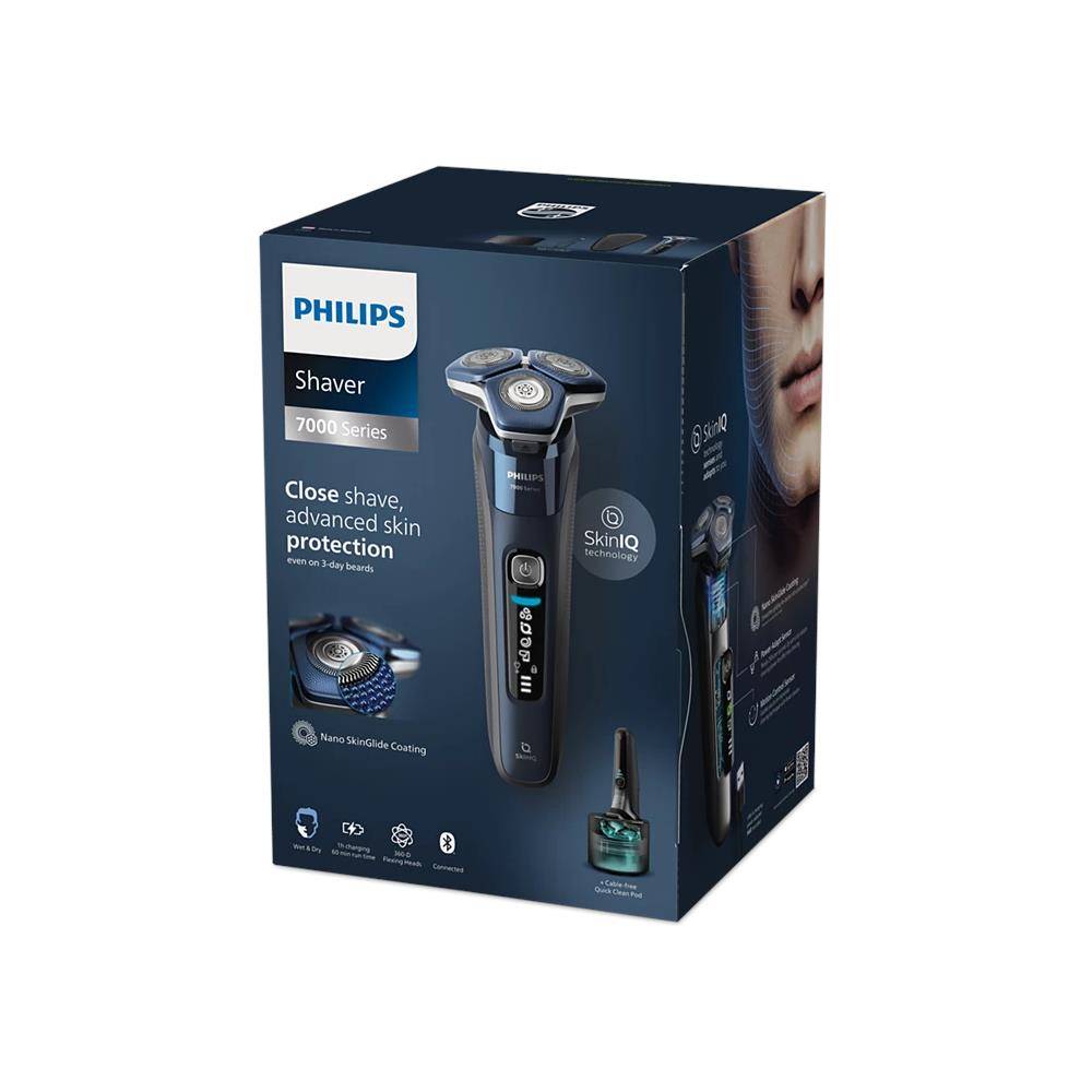 Philips Wet & Dry - USB-A Charging with Cleaning Pod & Travel Case Shaver (Photo: 4)