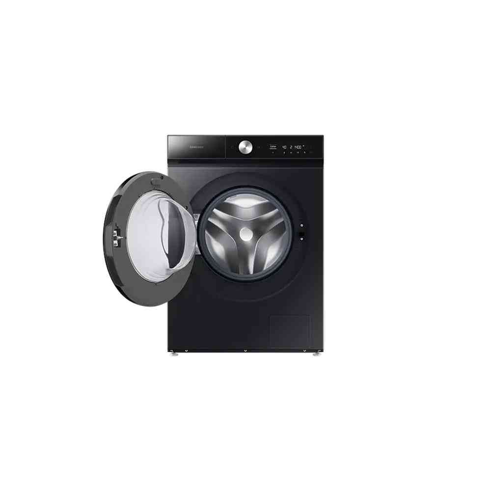 Samsung 12 kg Front Loader Washing Machine with Steam and EcoBubble™ Technology - Platinum Silver	 (Photo: 2)