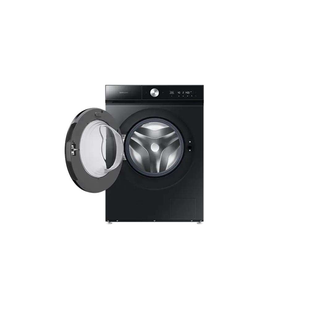 Samsung 12 kg Front Loader Washing Machine with Steam and EcoBubble™ Technology - Platinum Silver	 (Photo: 2)
