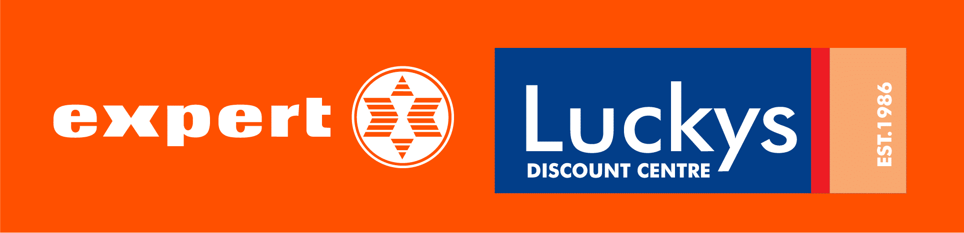 Expert Luckys Discount Centre logo