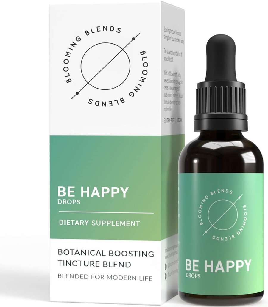 Blooming Blends Be Happy Powerful Herbal Tincture Drops