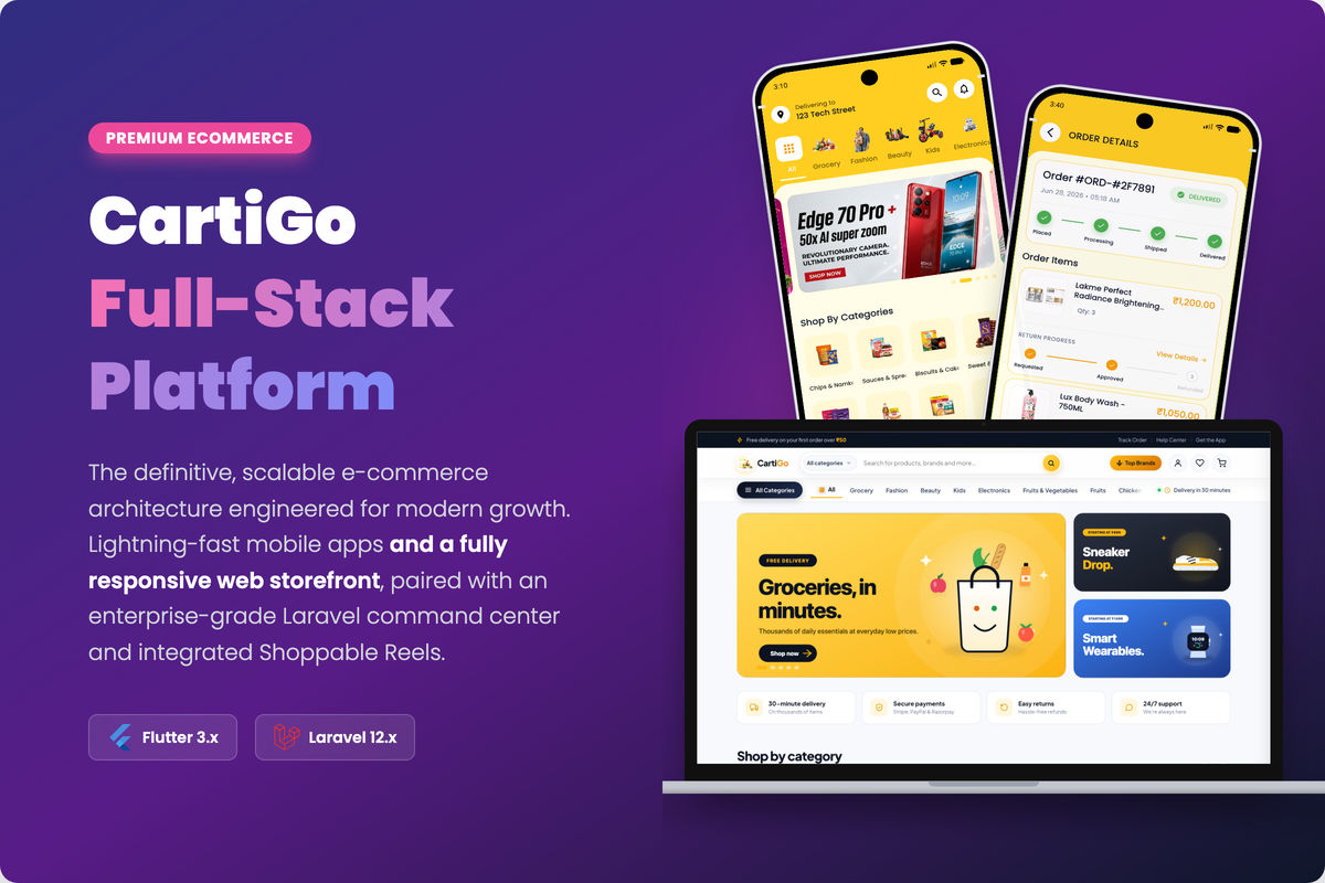 CartiGo Full-Stack Platform
