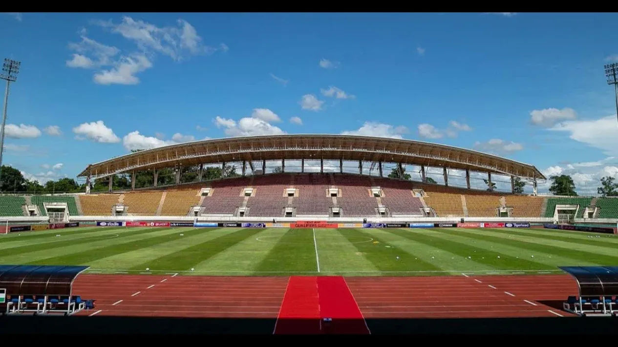 Kondisi Stadion Nasional Laos