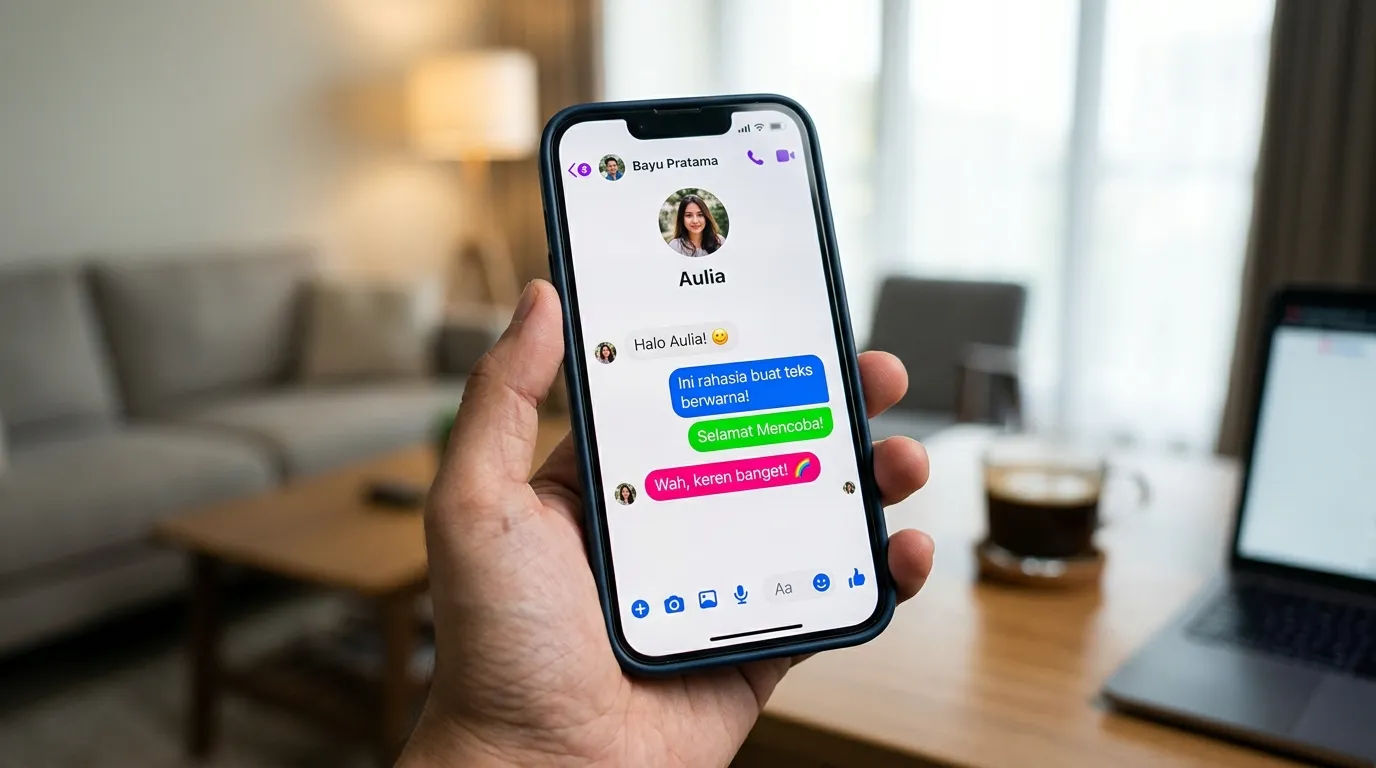 Cara Buat Huruf Berwarna di Facebook Chat: Update Fitur Messenger Terbaru 2026