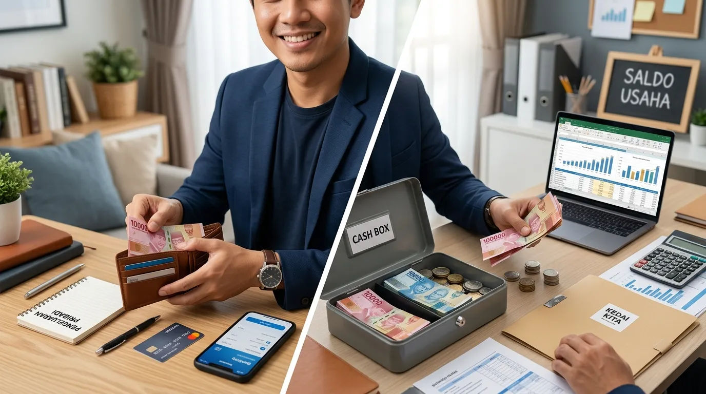 Panduan Kelola Keuangan Disiplin: Strategi Pisahkan Uang Pribadi dan Usaha bagi Pelaku UMKM