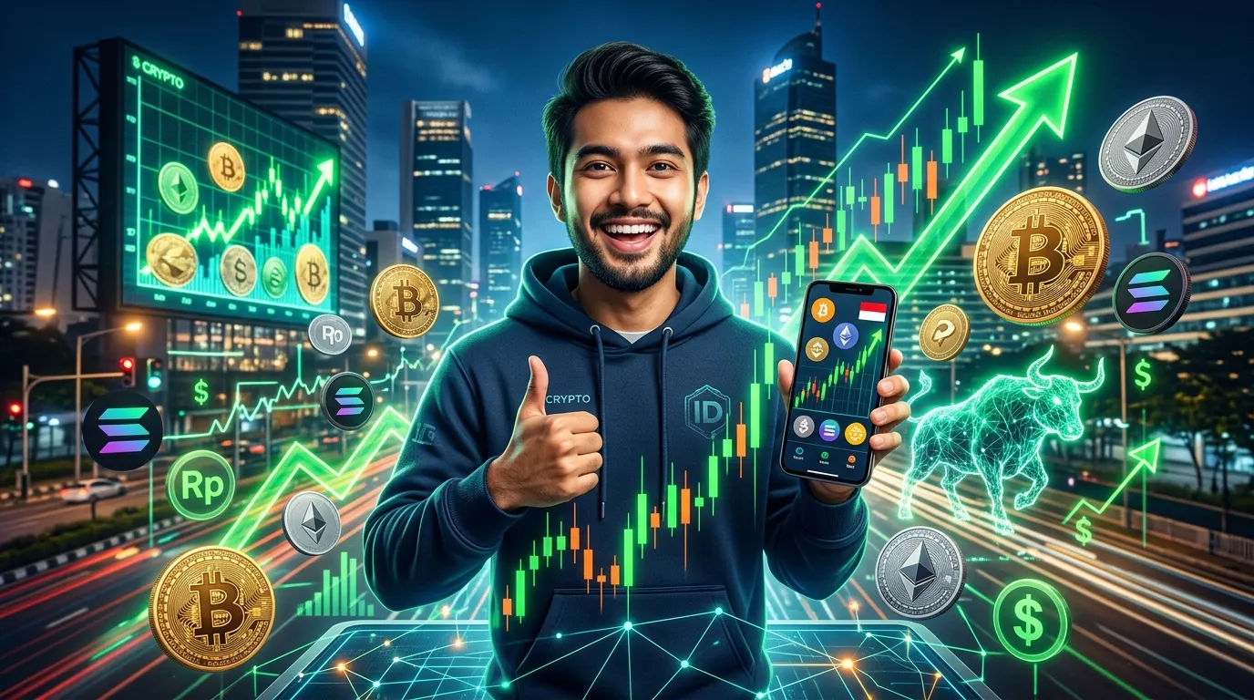 Intip Alasan Kenapa Pasar Kripto Indonesia Punya Potensi Cuan Besar