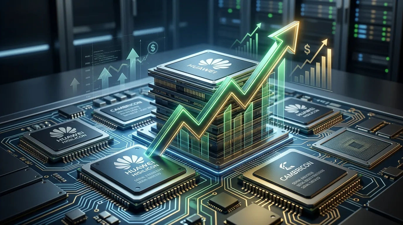 Harga Chip AI China Melonjak Tajam: Huawei dan Cambricon Naikkan Harga