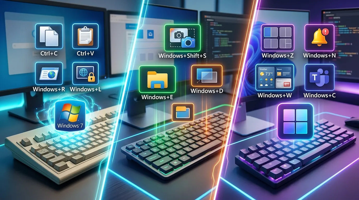 Pengertian dan Macam-Macam Shortcut Windows Terlengkap 2026: Update dari Era Windows 7 ke Windows 11