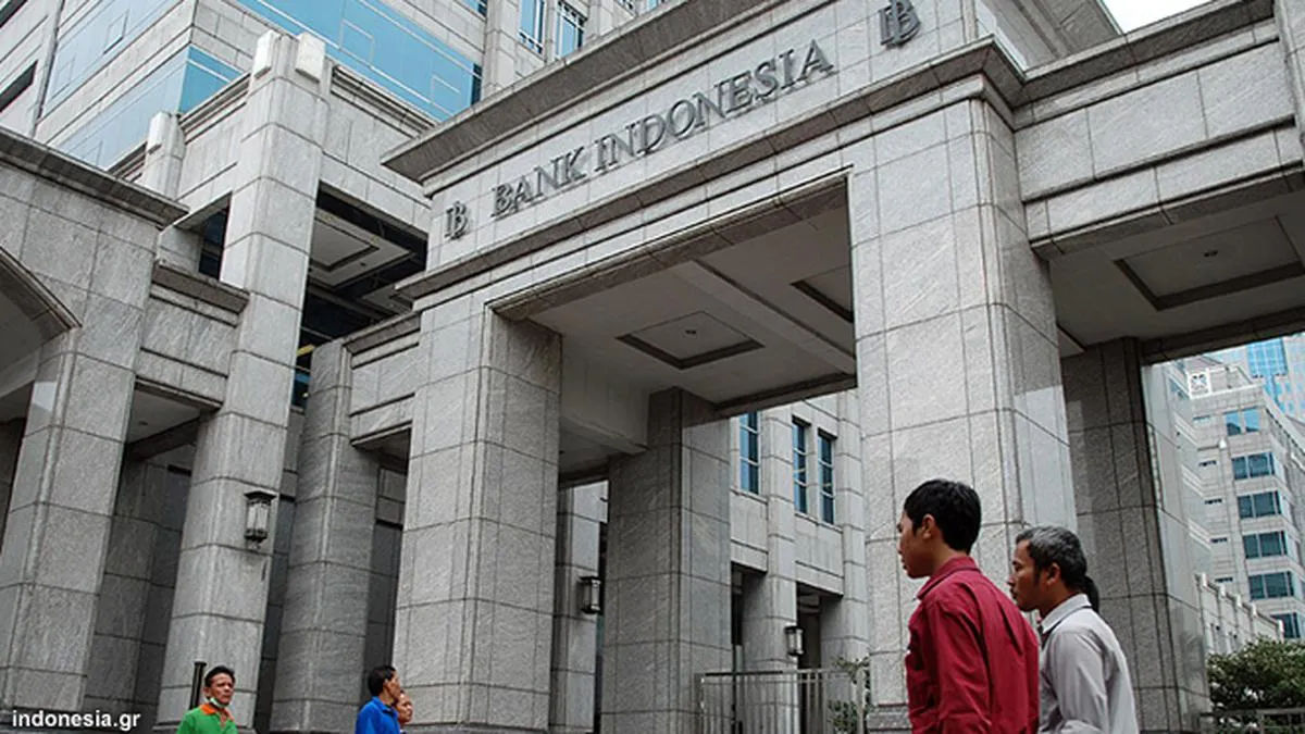 Gedung Bank Indonesia pusat di Jakarta