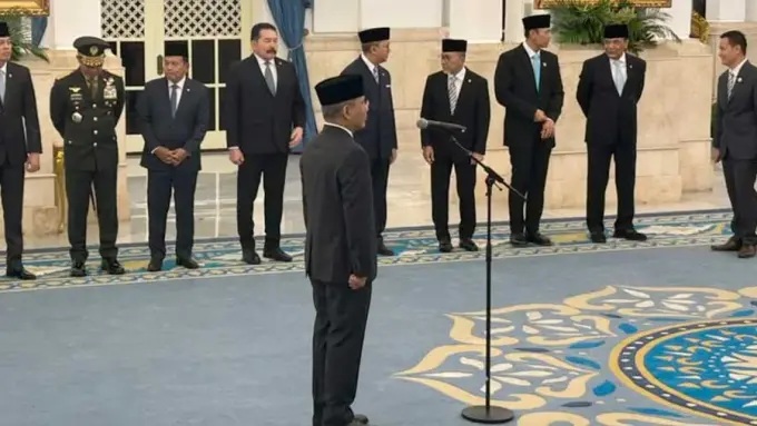 Suahasil Nazara Resmi Dilantik Prabowo Jadi Menkeu Gantikan Purbaya