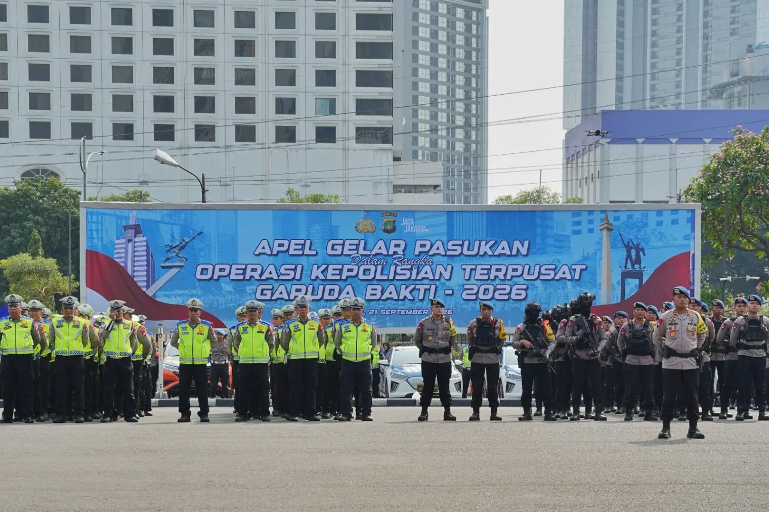 Polisi Siapkan 3.852 Personel Amankan FIFA ASEAN Cup di GBK Senayan