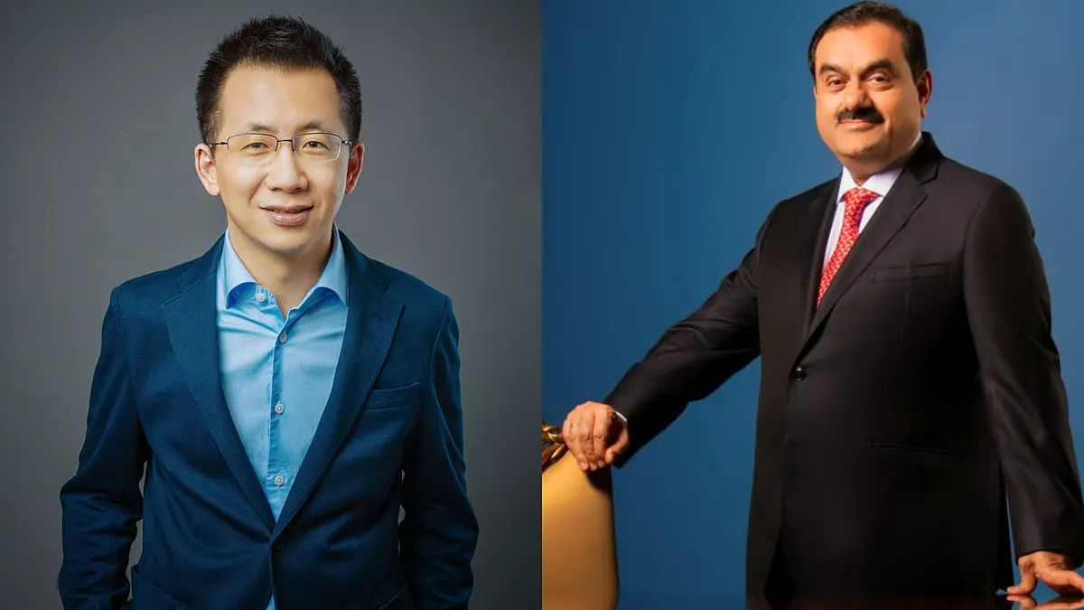 Perbandingan kekayaan Gautam Adani dan Zhang Yiming