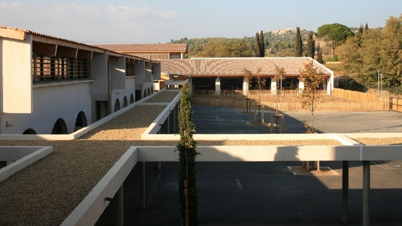 Photo du projet Construction d'un collège et d'un gymnase multisports au Castellet